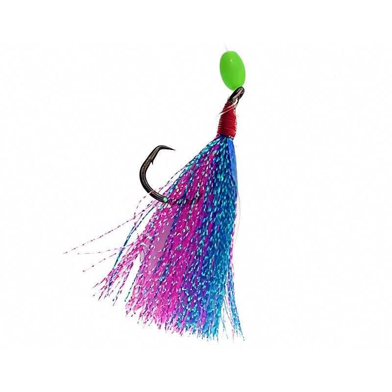 Fish Skin Sabiki Rig, High-Carbon Steel Hooks, 4/0–6/0
