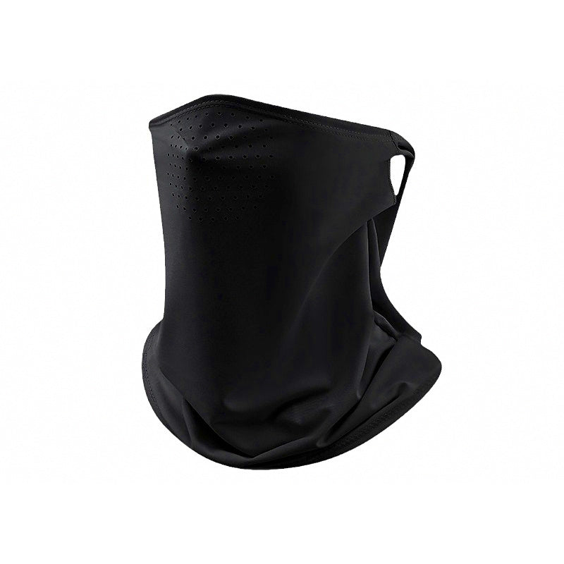 Ice Silk UV Sun Face Mask, Neck Cover, Ear Loop, One Size