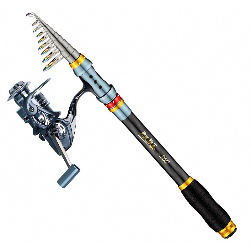 Carbon Sea Fishing Rod, Extra Hard Action, 1.8–3.6 m (5.9–11.8 ft)
