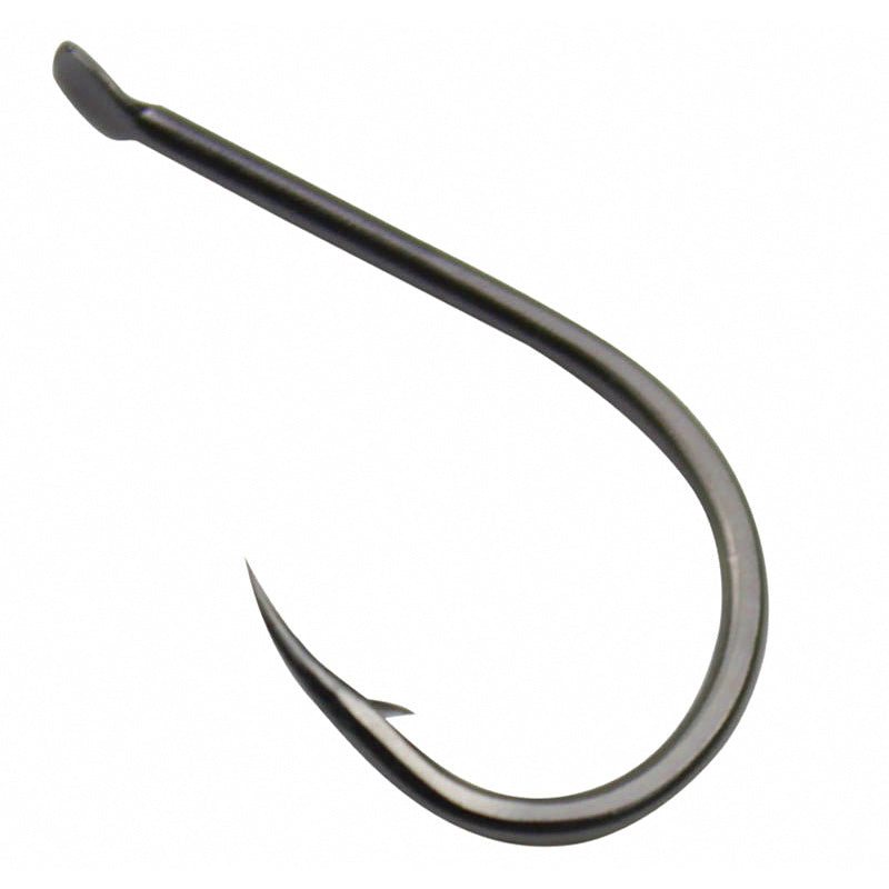 Black Barbed Fishing Hooks, Bulk Pack 100/300/500 pcs