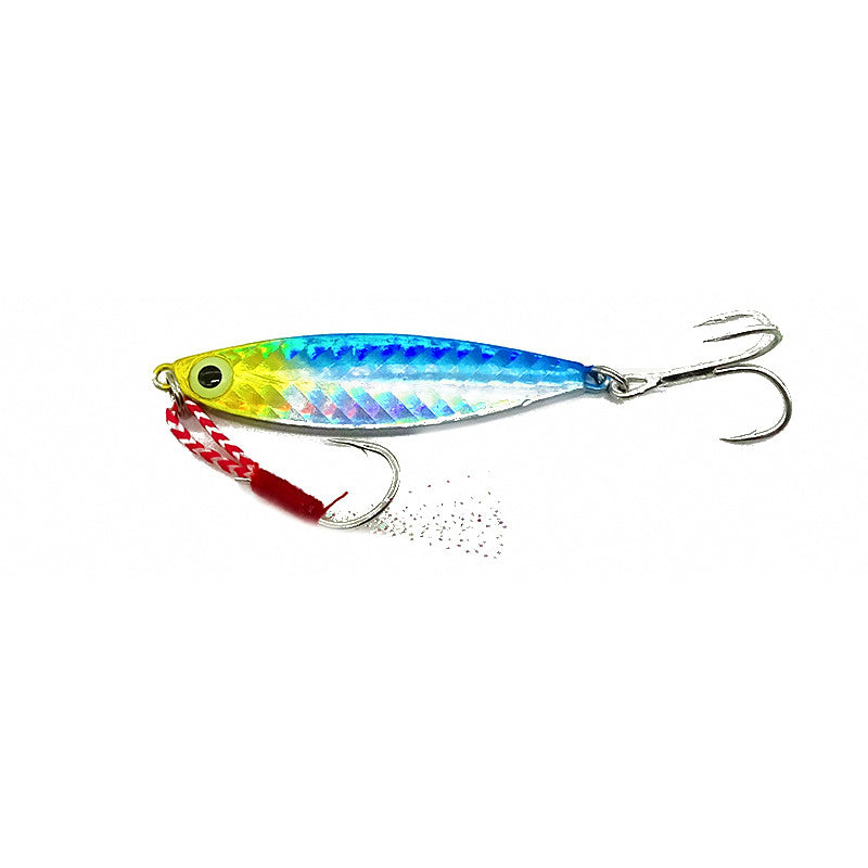 Casting Jig, Lead Metal Jig with Treble Hook, 7–20 g (0.25–0.7 oz)