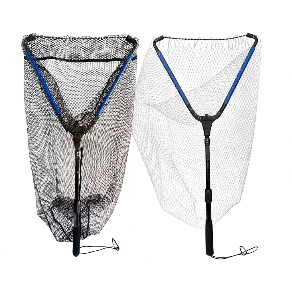 Floating Folding Landing Net, Telescopic Aluminum Handle