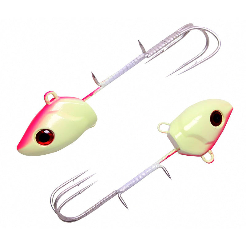 Glow Double Hook Metal Jig, 30–500 g (1.1–17.6 oz)