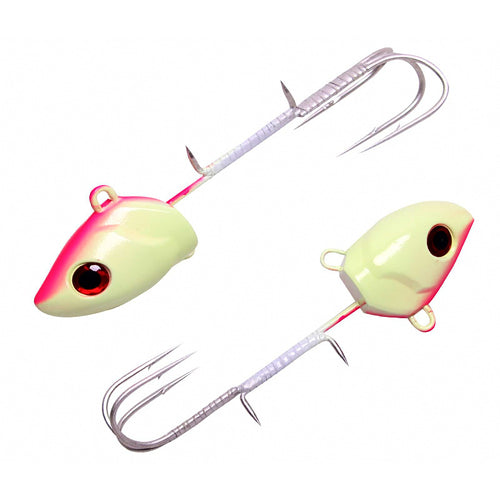 Glow Double Hook Metal Jig, 30–500 g (1.1–17.6 oz)