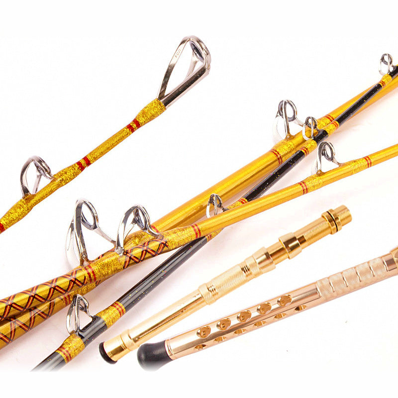 Extra-Heavy Solid Boat Rod for Electric Reels, 1.8–2.4 m