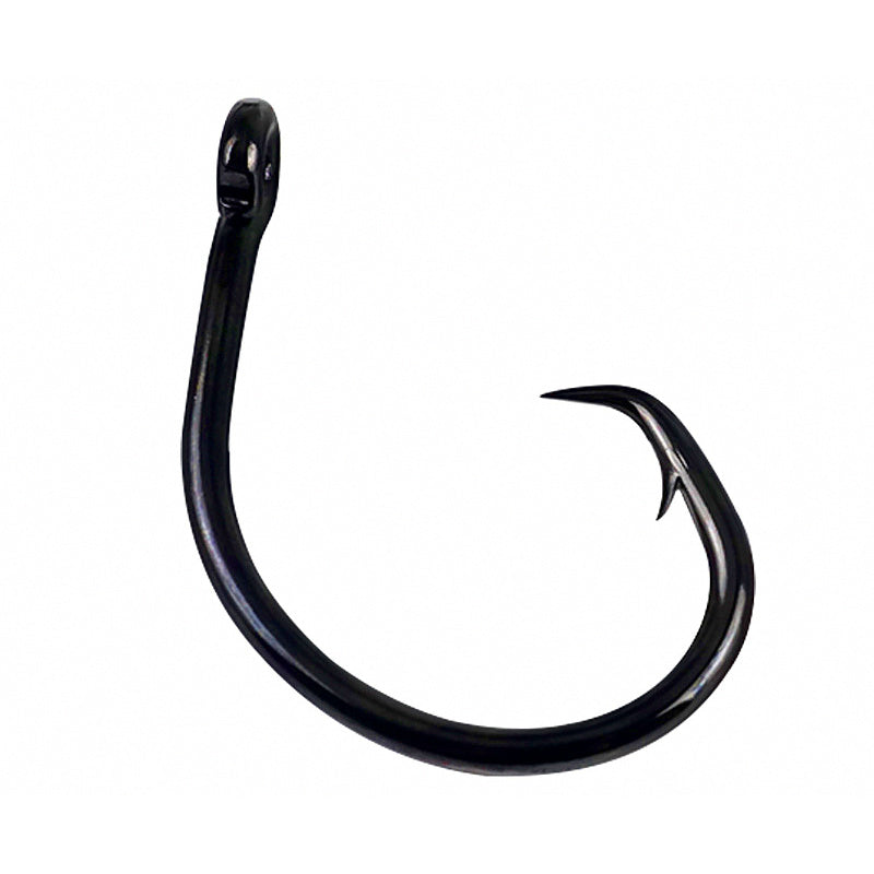 Barbed Eyed Circle Hooks, Saltwater, Size 4 to 12/0