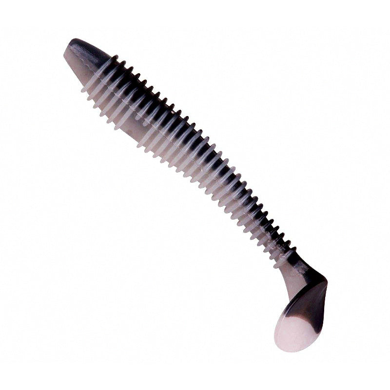 Micro Ribbed T-Tail Soft Bait, 3.5–4.5 cm (1.4–1.8 in)