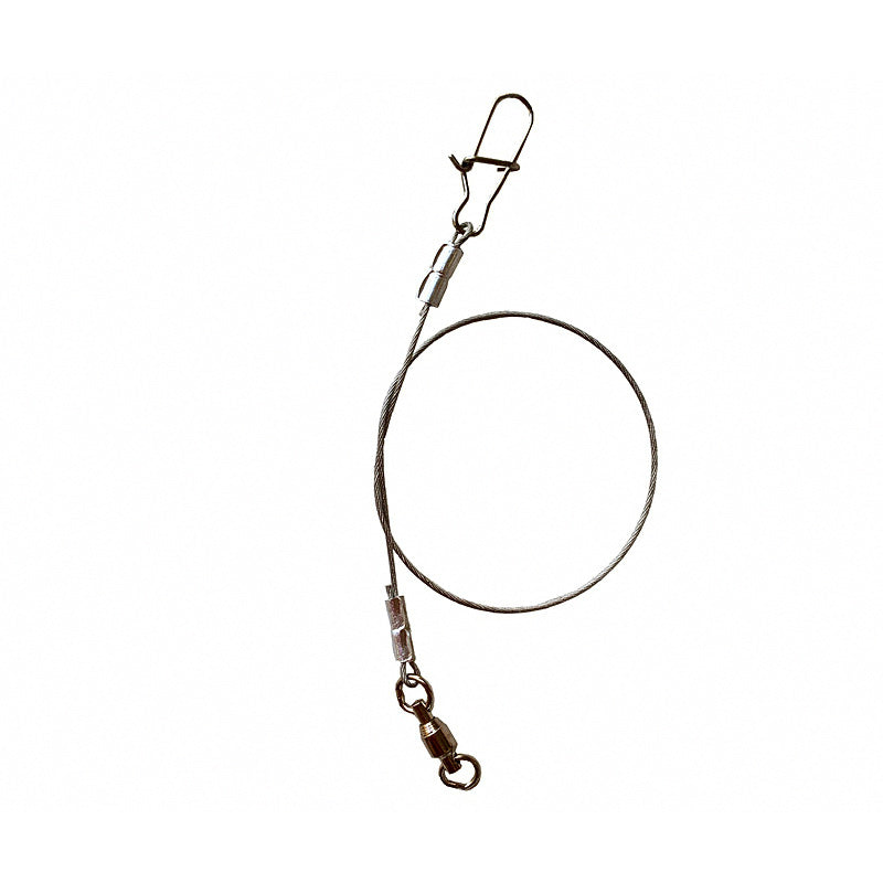 Stainless Steel Wire Leader, 0.7 mm, 15–30 cm (6–12 in)