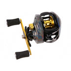 Metal Baitcasting Reel, Laser Snakeskin, Left or Right Hand