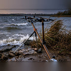 Aluminum Multi-Rod Holder Stand, Folding Tripod, 1.5–2.4 m