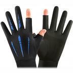 Men's Ice Silk Breathable Fishing & Cycling Gloves