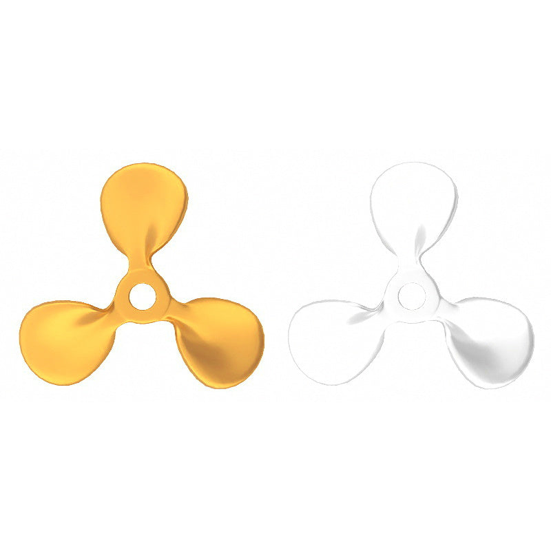 Spinner Blades for Lure Building, Gold & Silver, 10–16 mm
