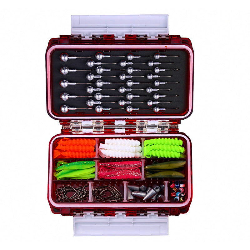 Texas Rig Kit with Bullet Sinker, Offset Hook & Soft Bait