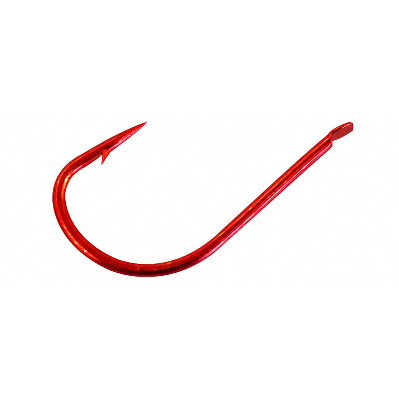 Maruseigo Style Fishing Hooks, Red or Gold, 10 pcs