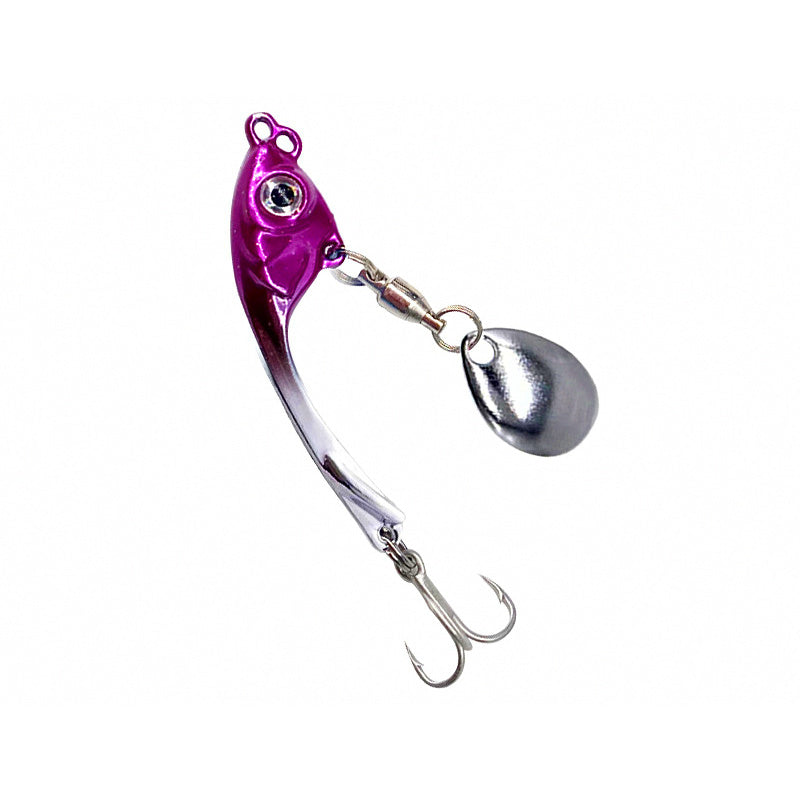 Metal VIB Blade Bait with Spinner Blade, 5–20 g (0.18–0.7 oz)