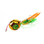 Slow Pitch Metal Jig, Silicone Tail, 40–200 g (1.4–7.1 oz)