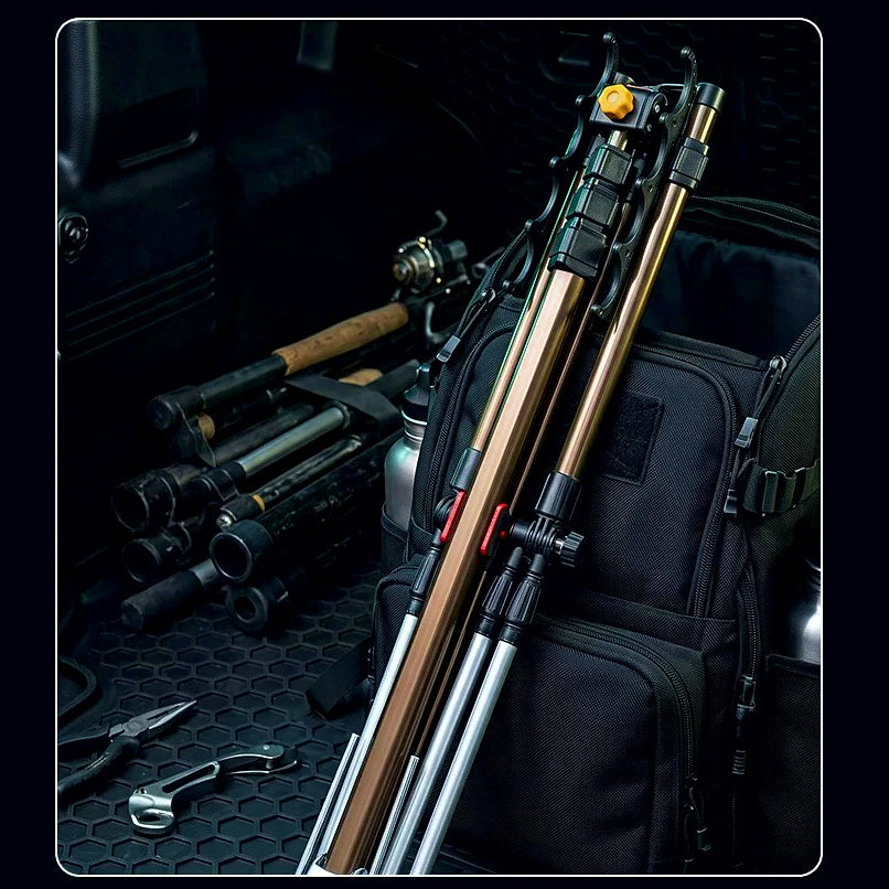 Aluminum Telescoping Multi-Rod Stand, 1.5–2.4 m (4.9–7.9 ft)