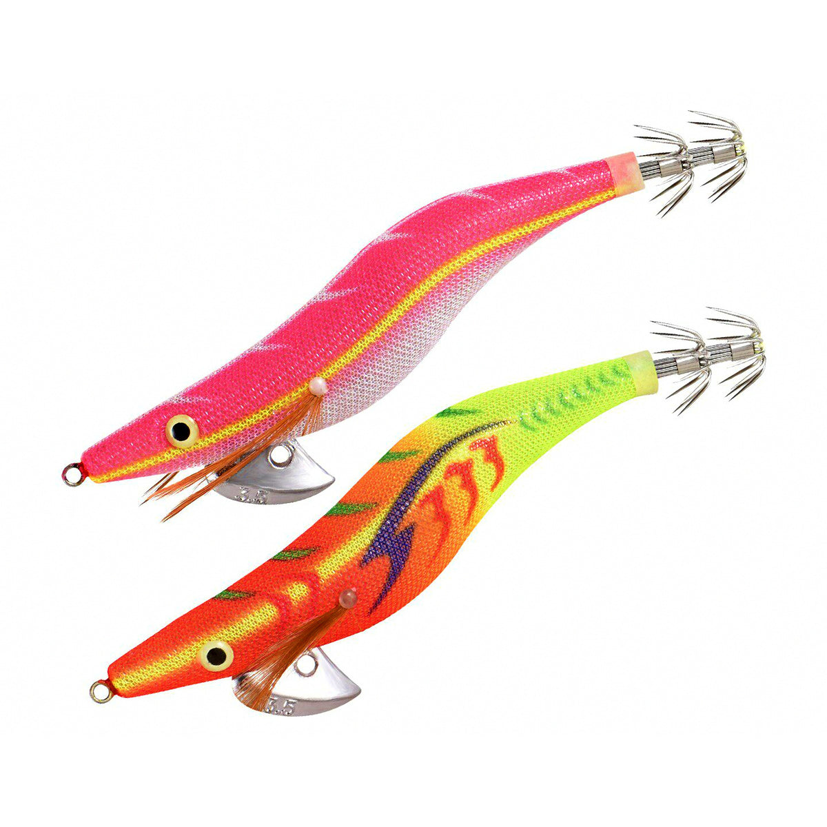 Glow Squid Jig (Egi) with UV Rattle, 12.5–20.5 g (0.4–0.7 oz)