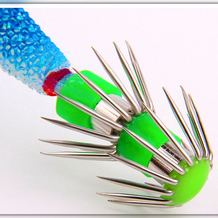 Soft Shrimp Squid Lure, 5 cm (2 in) or 7 cm (2.8 in), 5-Pack