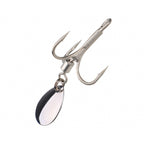 Spinner Blade Treble Hook, Barbed, Sizes 8–2