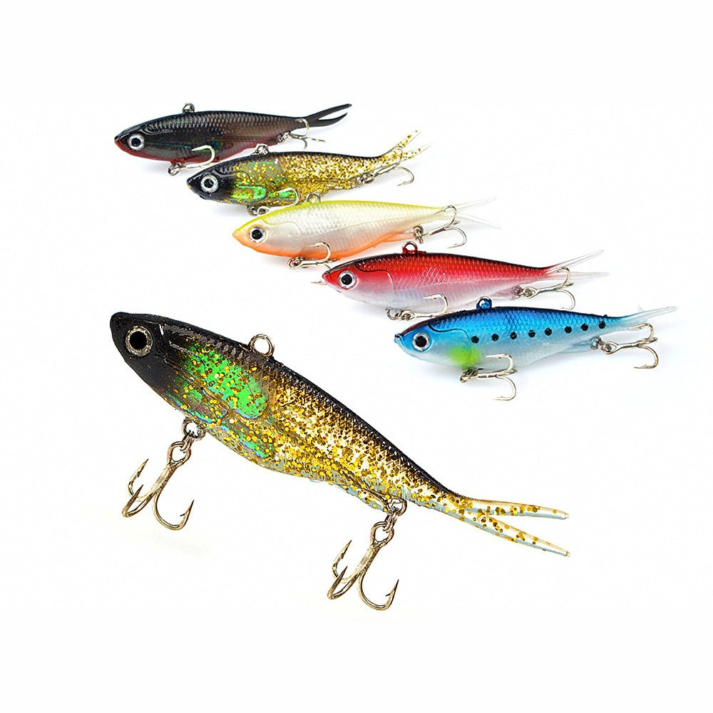 Forked Tail Soft Swimbait w/ Lead Head, 120 mm 36 g (1.3 oz)