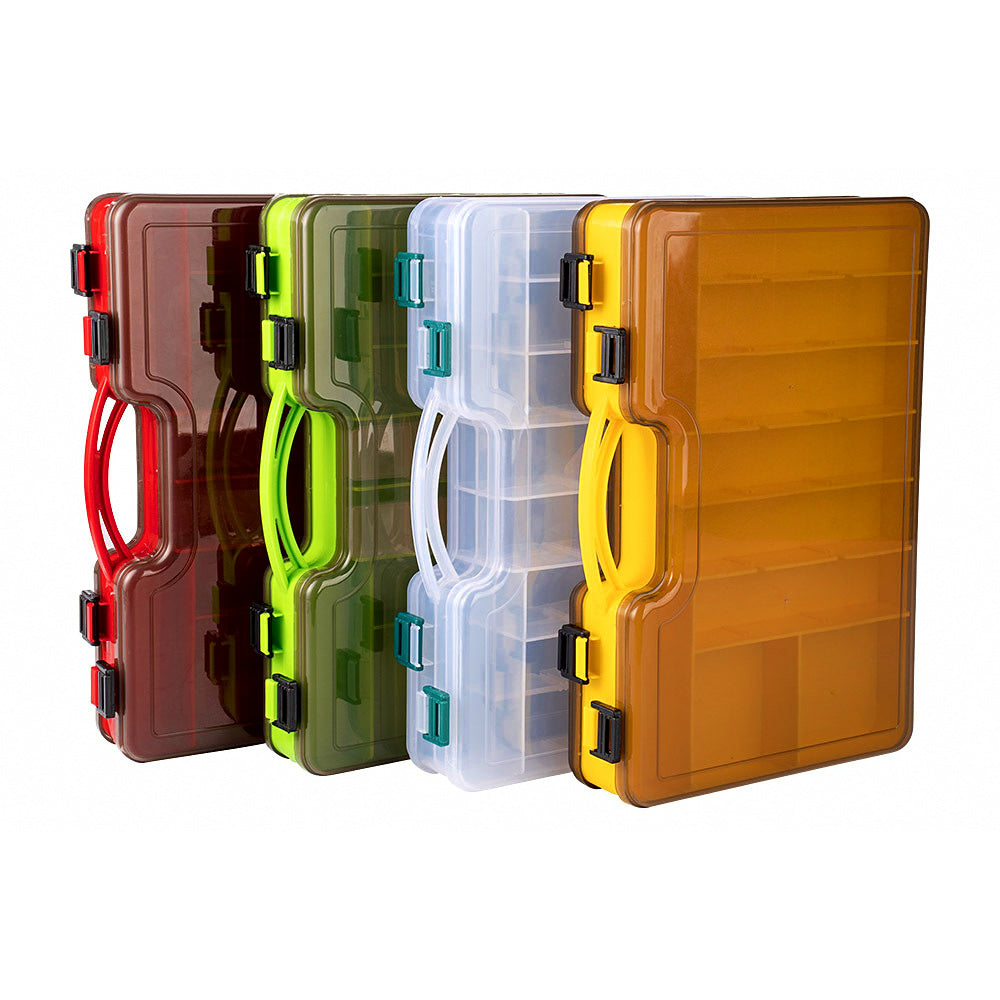 Double-Sided Lure Storage Box with Handle, Tackle Box