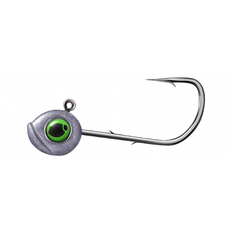 Glow Fish-Head Jig Head Hook, 1.5–7 g (0.05–0.25 oz)