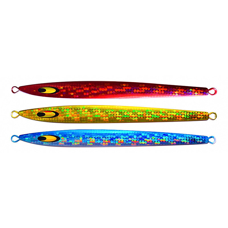 Fast-Sinking Jig, 150 g (5.3 oz), Mosaic Laser Finish