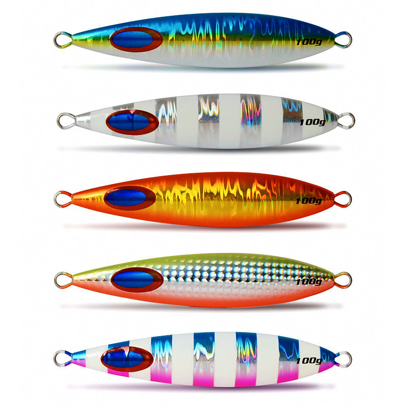 Slow Pitch Metal Jig, 100–200 g (3.5–7.1 oz)