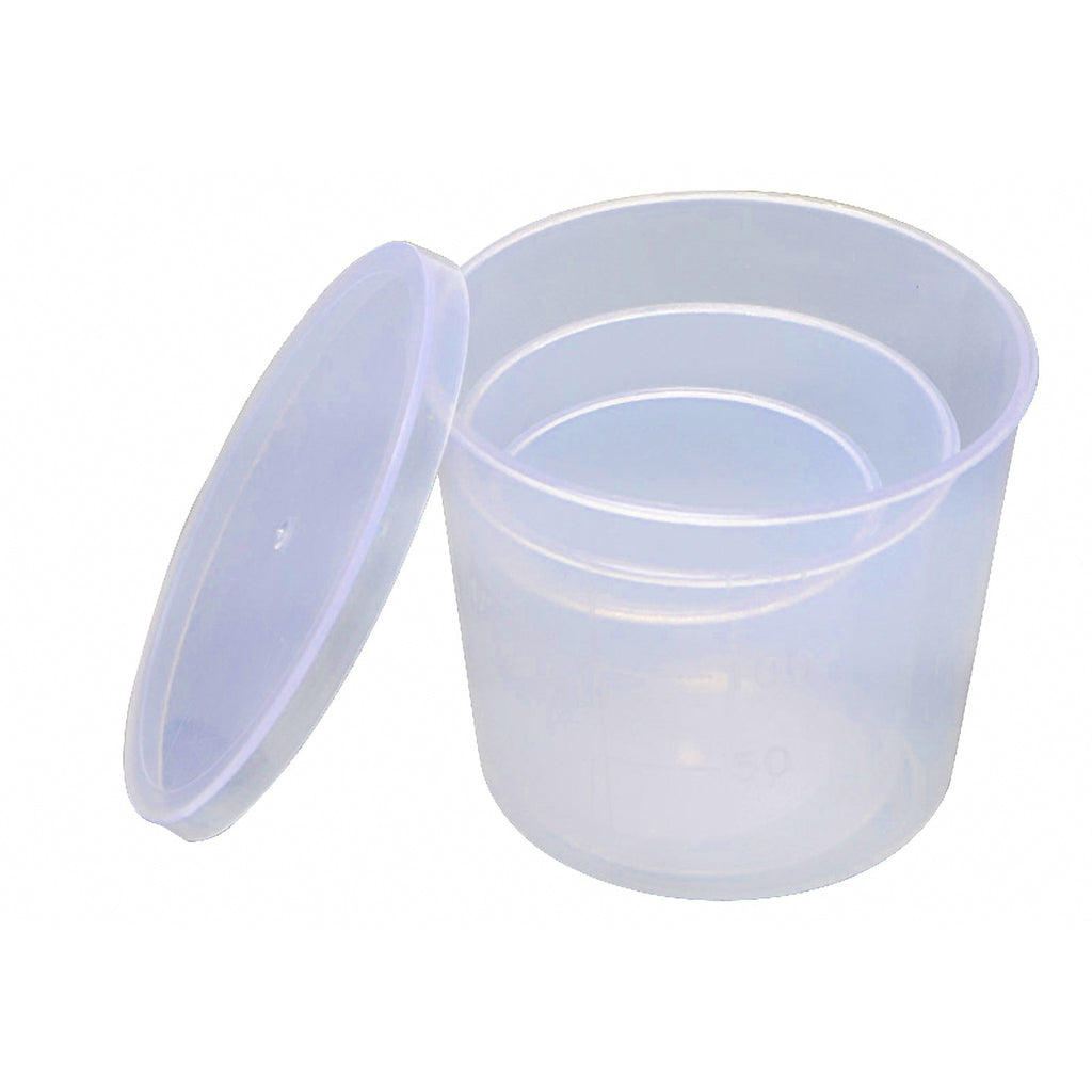 Clear Graduated Measuring Cups with Lids, 3-Piece Set