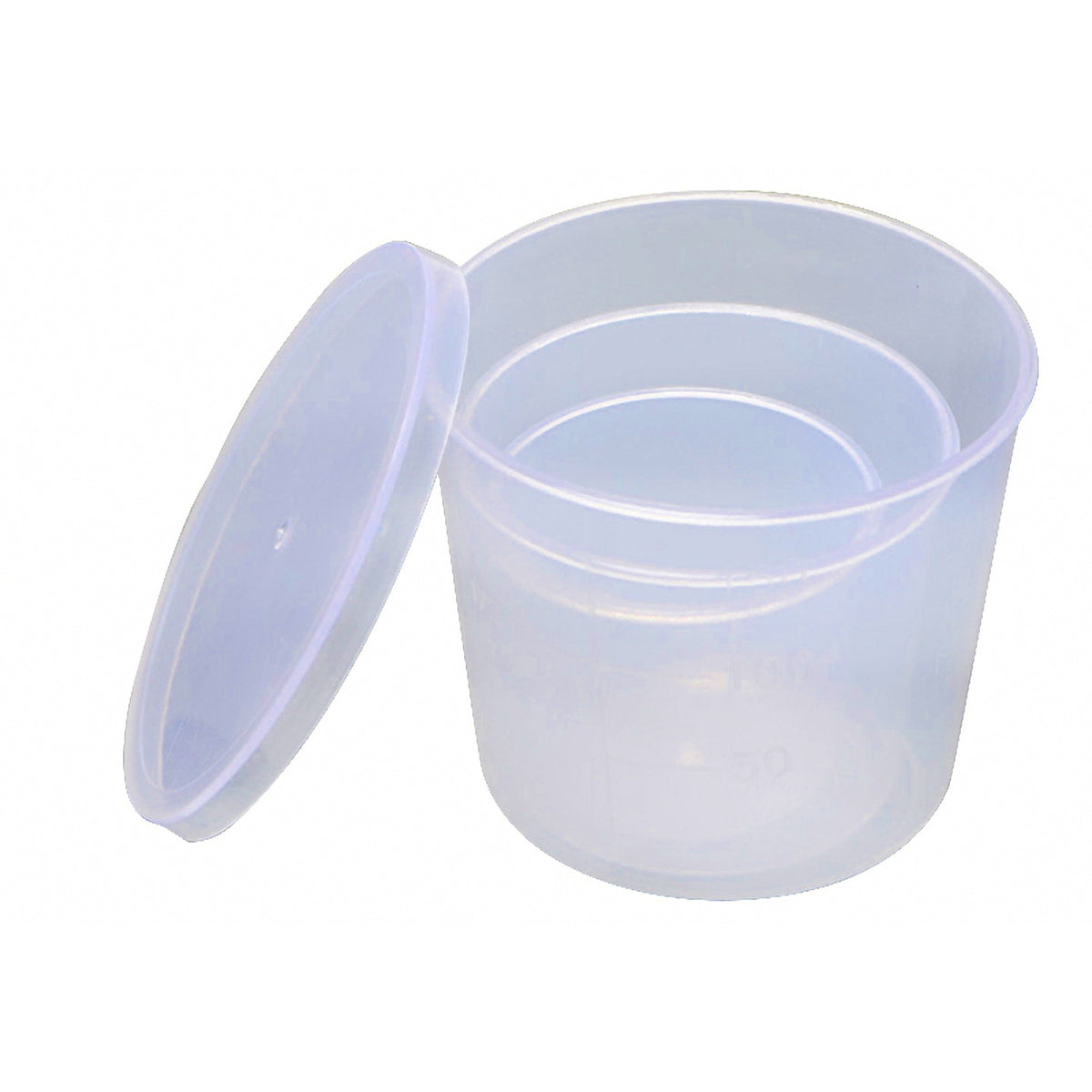 Clear Graduated Measuring Cups with Lids, 3-Piece Set