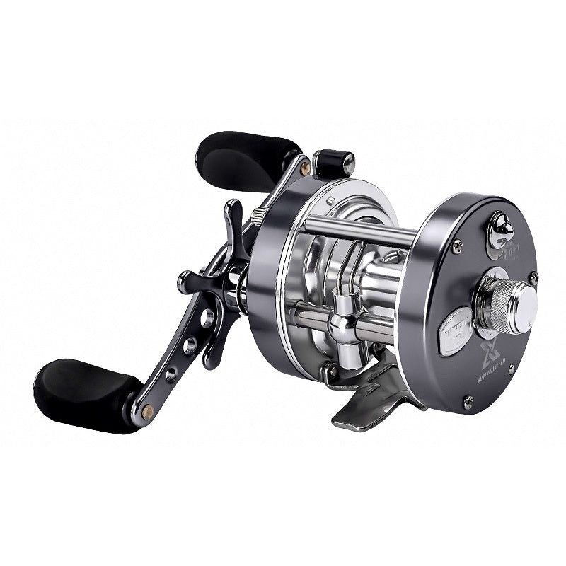All-Metal Baitcasting Reel, Left-Hand Retrieve