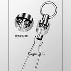 304 Stainless Ball Bearing Swivel, Snap or Figure-8 Ring