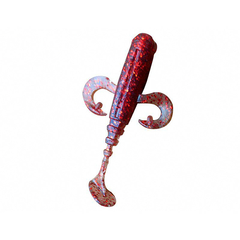 Six-Eye Flying Fish Soft Plastic Bait, 2.2 & 2.8 in, 8 Pack