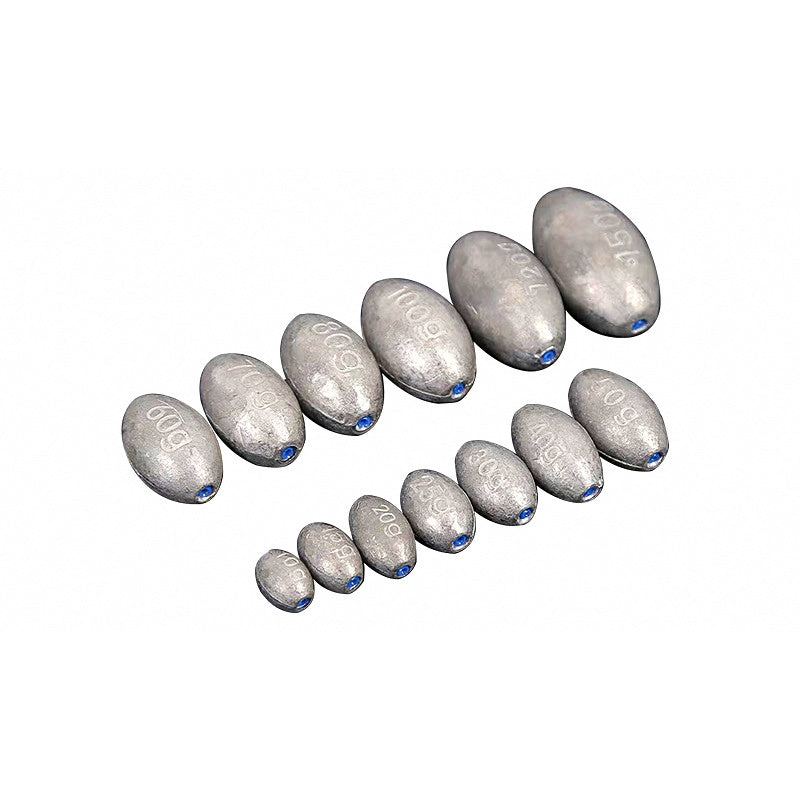 Olive Sinker, Plastic Core, 0.04–7 oz (1–200 g)