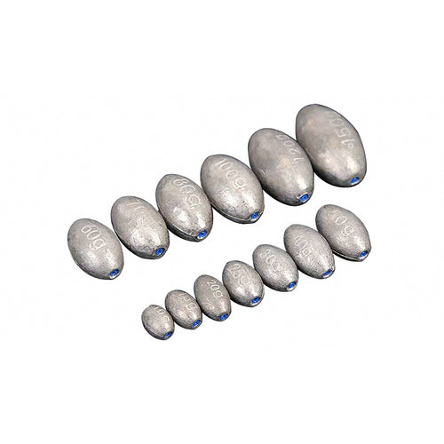 Olive Sinker, Plastic Core, 0.04–7 oz (1–200 g)