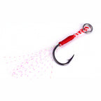 Barbed Single Hooks, Bright Thread, 5 x 100 pc Set