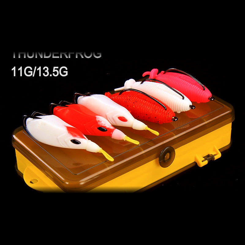 Floating Soft Frog Lure for Snakehead, 11–17 g (0.4–0.6 oz)