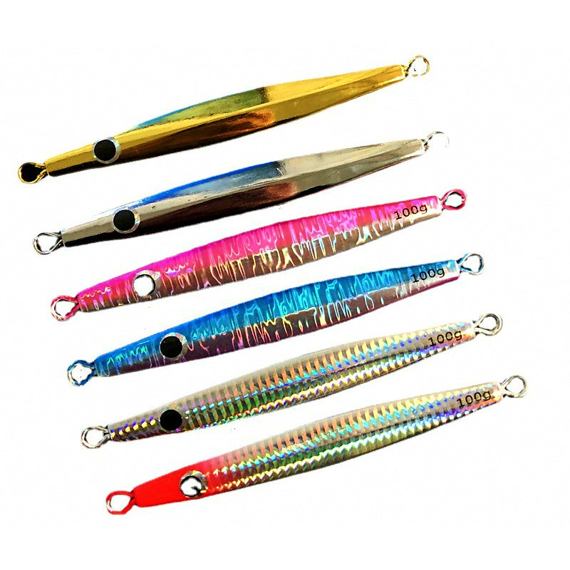 Casting Metal Jig, 40–100 g (1.4–3.5 oz), No Hooks