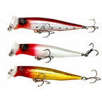 Topwater Popper Minnow Hard Bait, 90 mm 18 g (0.63 oz)