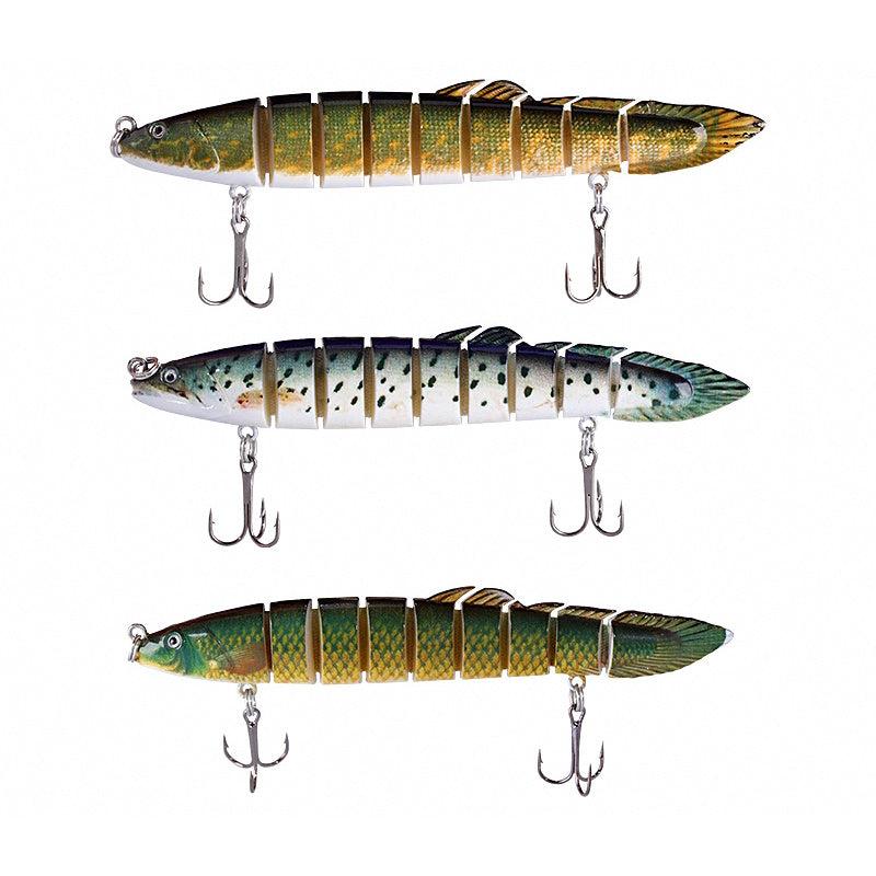 Jointed Loach Swimbait Lure, 10–26 g (0.35–0.92 oz)