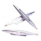Submarine Lead Sinker with Eye, 100–2000 g (3.5–70.5 oz)
