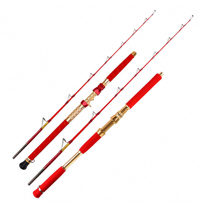 Solid Boat Rod, Heavy Action, 1.35–2.7 m (4.4–8.9 ft)
