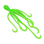 TPE Octopus Soft Bait, 5.5 in, 6.5 g (0.23 oz), Glow UV