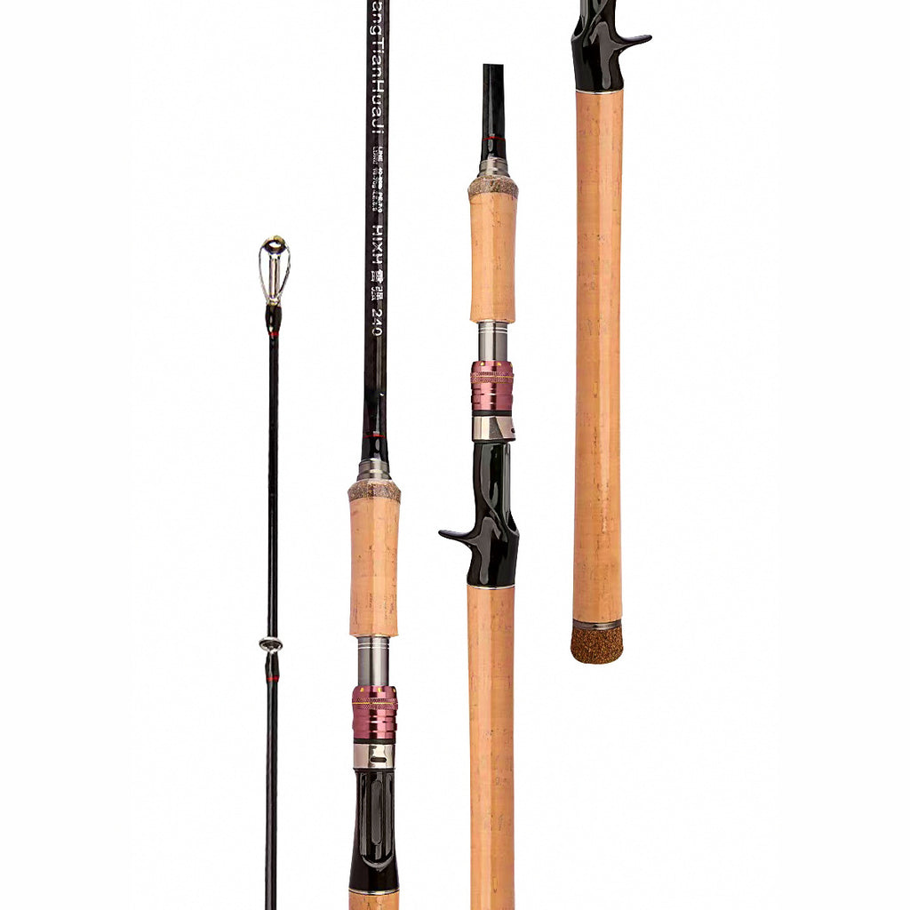 XH/XXH Carbon Lure Rod, 2-Piece, 1.8–2.7 m (5.9–8.9 ft)
