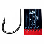 Braided Line Snelled Double Hooks, Iseni or Izu, Sizes 1-10