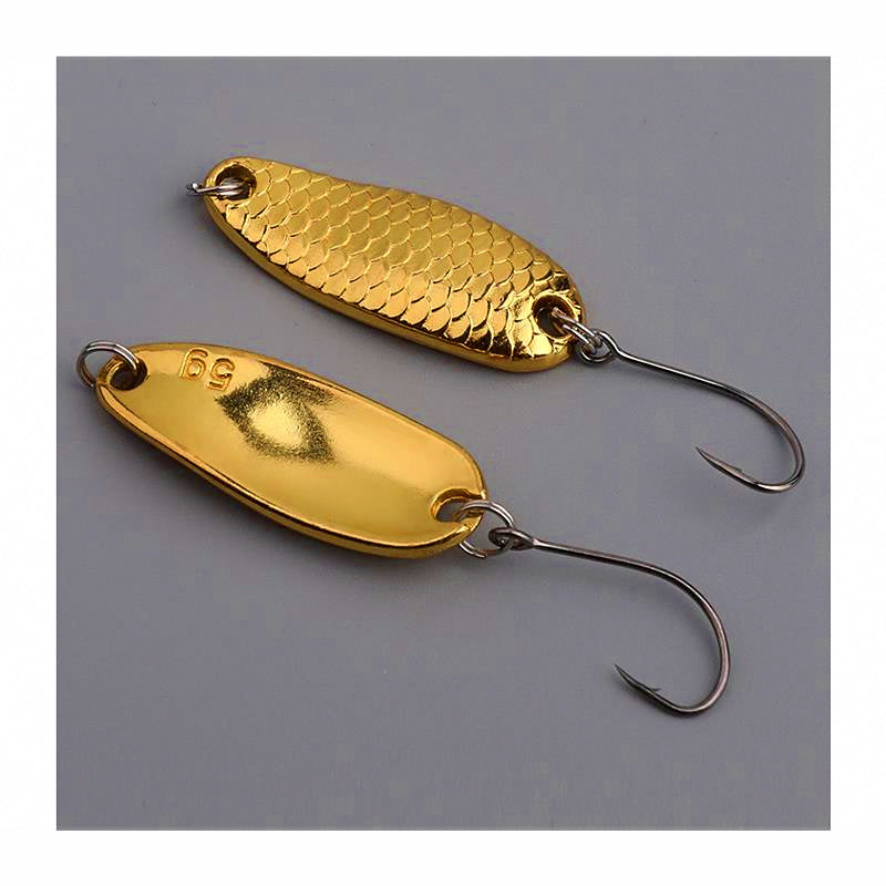 Micro Metal Jig Spoons, 1.5–5 g (0.05–0.18 oz), Assorted Packs