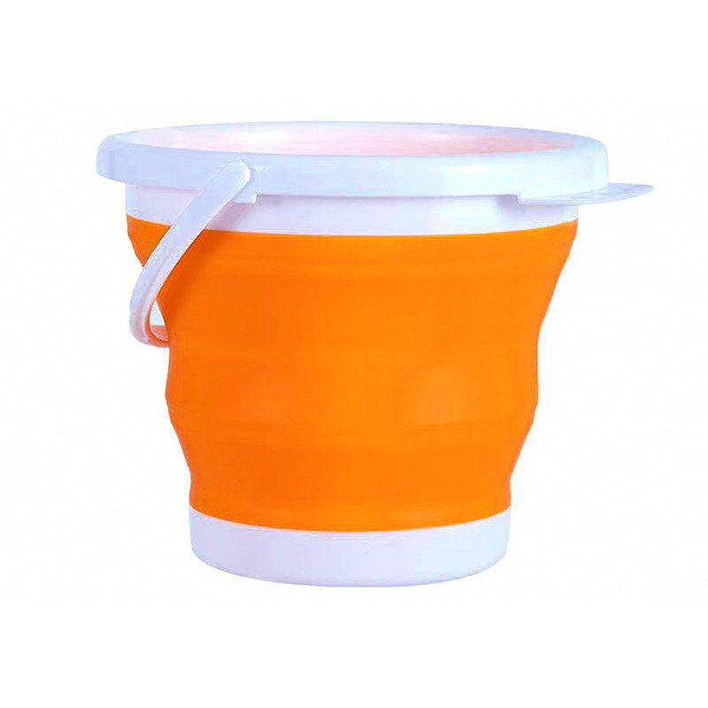 Collapsible Fishing Bucket, 3 L / 5 L / 10 L with Hook