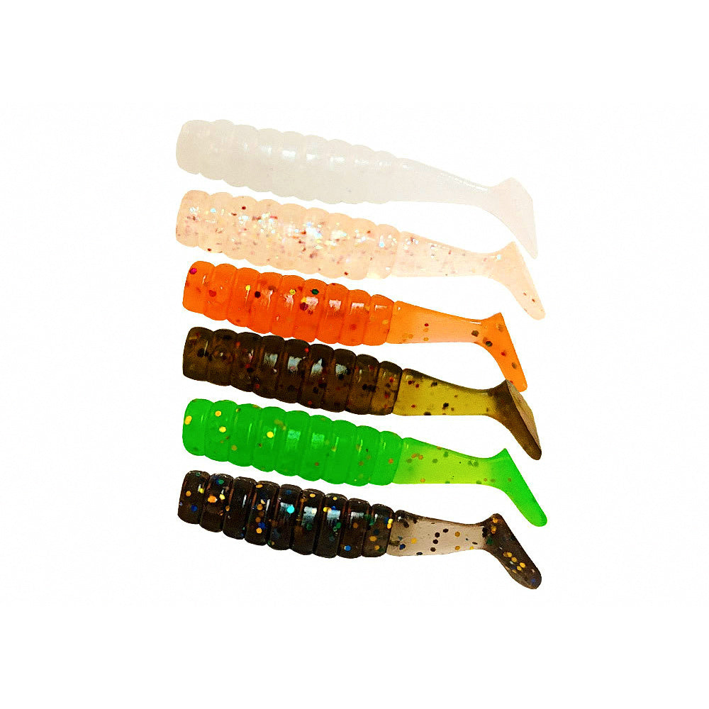 Micro T-Tail Soft Plastic Swimbait, 4.2 cm (1.7 in), 1.1 g