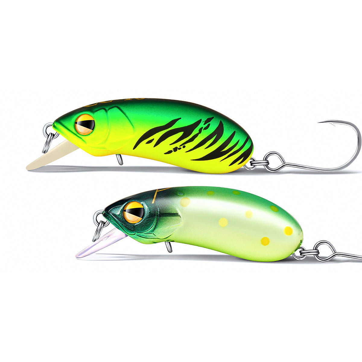 Mini Minnow Lure, Slow Sinking & Floating, 3–5 g (0.11–0.18 oz)